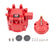 MSD HEI Extreme Cap and Rotor Kit includes PN 84111, 84101, 84022 84023