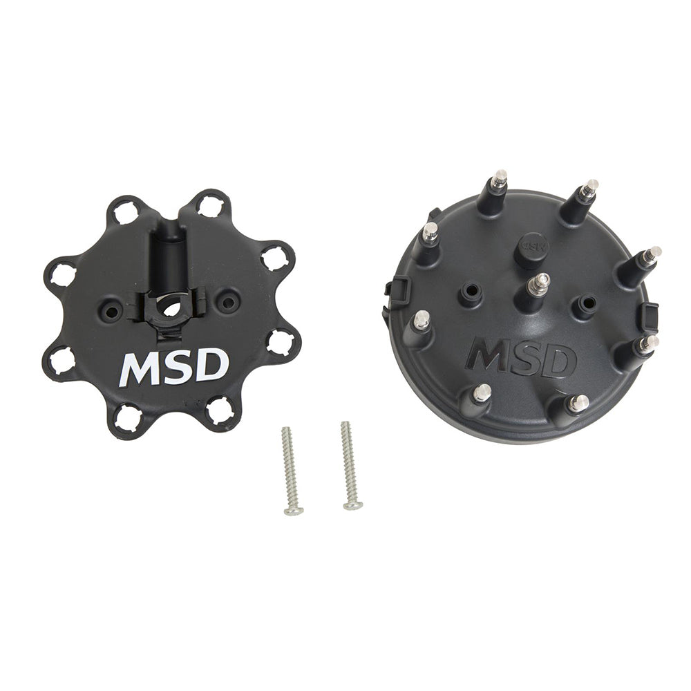 MSD Distributor Cap - Ford HEI- Black 84083