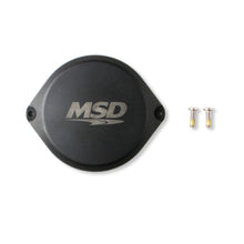 Load image into Gallery viewer, MSD COP Blank Cap for Dual Sync Distributors Black 84323