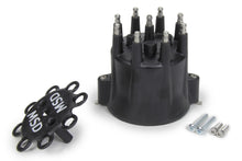 Load image into Gallery viewer, MSD Distributor Cap &amp; Ret- Chevy V8 HEI- Black 84333