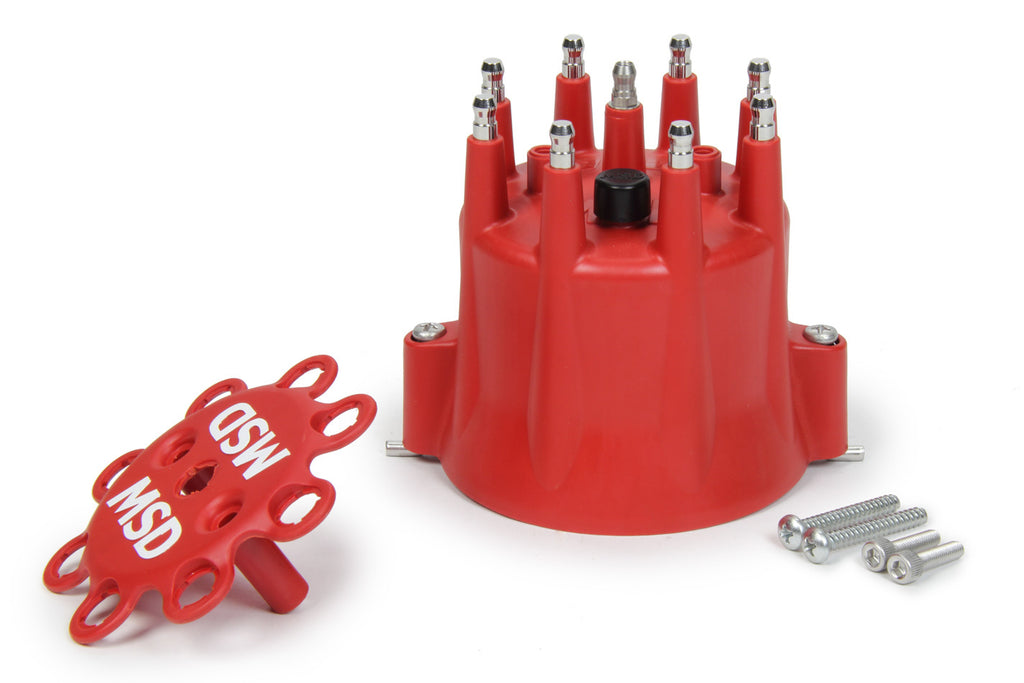 MSD Distributor Cap w/HEI Wire Retainer 8433