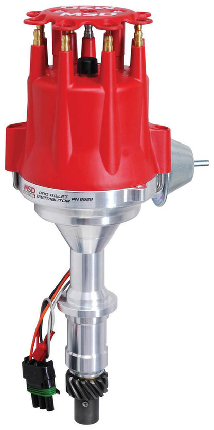 MSD Pontiac V8 Ready-to-Run Distributor, Built-In Ignition Module | 8528