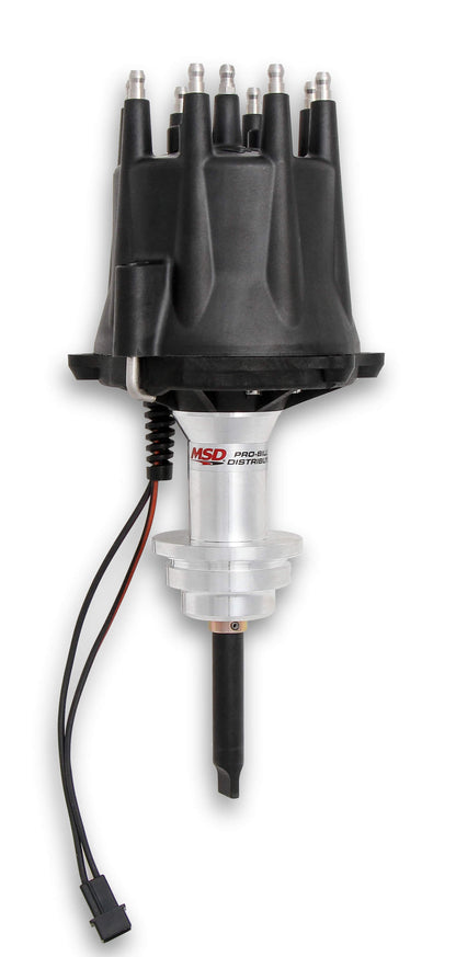 MSD Chrysler 318-360 Pro-Billet Distributor, Black Cap | 85345