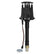 MSD MSD Black Chevy V8 Pro-Billet Distributor w/ locked-out timing & bronze gear 85505