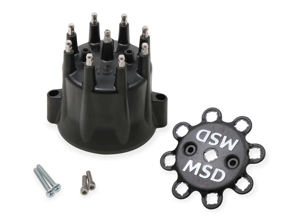 MSD Marine HEI Tower Cap w/Wire Retainer Black 85653