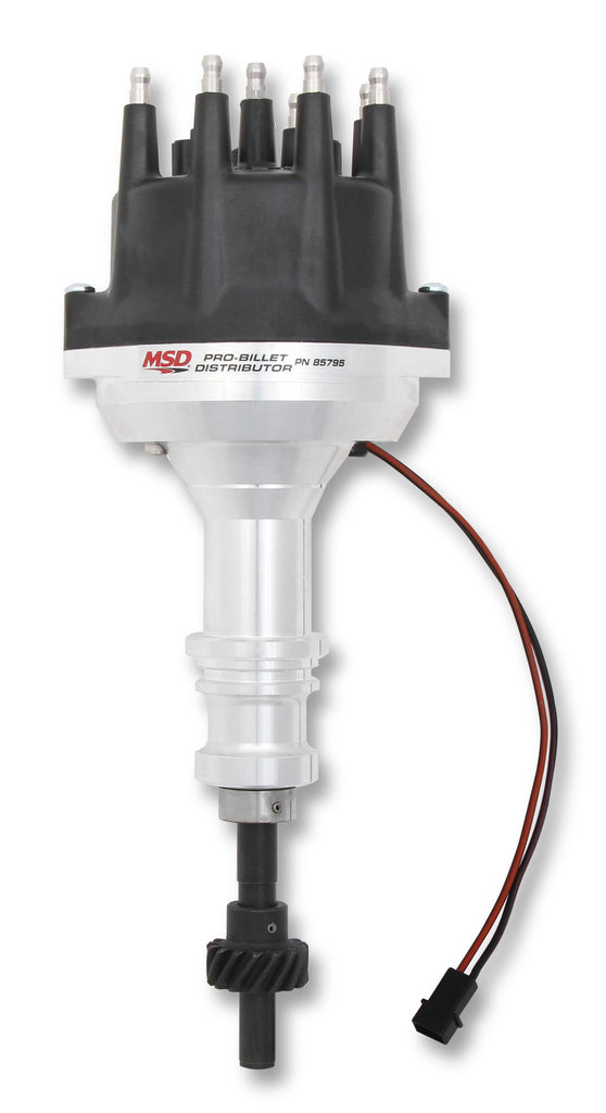 MSD SBF 302 Distributor Pro-Billet w/Black Cap 85795