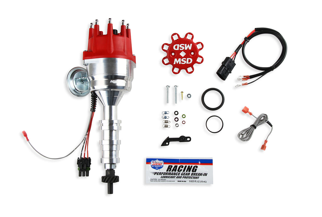 MSD Billet Distributor BBF FE RTR w/Steel Gear 85951