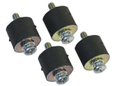 MSD MSD Vibration Mounts, for MSD 6 Series Ignition Modules, 4-pack 8823