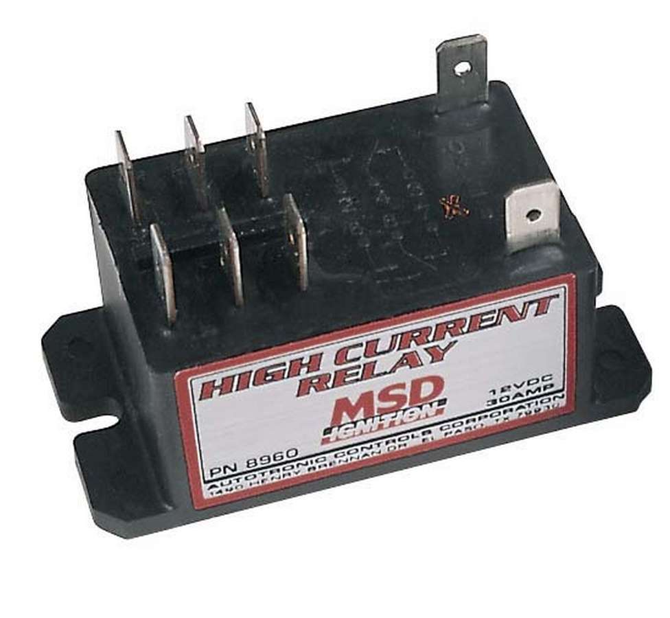 MSD 30 Amp Double Pole Single Throw Relay 8960