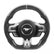 Steering Wheel Carbon Fiber with Leather Grips 2018-2023 Ford Mustang Drake Muscle Cars
