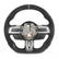 Steering Wheel Carbon Fiber with Leather Grips 2018-2023 Ford Mustang Drake Muscle Cars