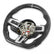 Steering Wheel Carbon Fiber with Leather Grips 2018-2023 Ford Mustang Drake Muscle Cars