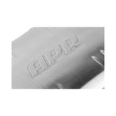 Premium Helmholtz Resonator 76mm (3 Inch) T304 stainless steel with straight-through 76mm (3 Inch) design with offset inlet and outlet. Rounded square body 311mm (12.24 Inch) x 240mm (9.45 Inch) x 110mm (4.33 Inch) APR