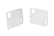 CVF Racing Polished or C3 Ceramic Clear Coat hood hinges for 1967 to 1970 Mercury Cougar, HOOD-HINGE-KIT-70MCG