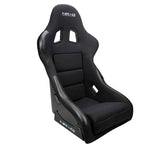 Seat FRP Medium Black Cloth Race Bolsters FRP-311