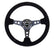 Steering Wheel 350mm 3in Dish Black Suede RST-006-S