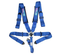 Harness 5pt Camlock Blue w/Pads SFI 16.1 SBH-B6PCBL
