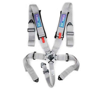 Harness 5pt Camlock Silver w/Pads SFI 16.1 SBH-B6PCSL