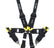 Harness 6pt Camlock Black Hans FIA SBH-HRS6PCBK