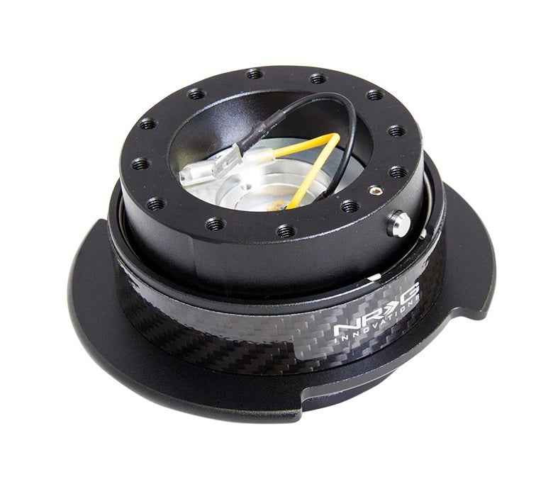 Steering Quick Release Kit 2.5 Black w/ Carbon SRK-250CF