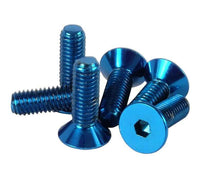 Screw Kit Steering Wheel Blue Conical SWS-100BL