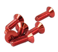 Screw Kit Steering Wheel Red Conical SWS-100RD