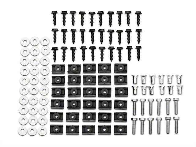 Omix Fender Flare Hardware Ki t; 97-06 Jeep Wrangler T 11603.09