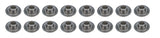 PAC Racing Springs 1.400 Pacaloy Valve Spring Retainers - 10 Dg PAC-R606-16