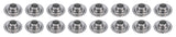 PAC Racing Springs 1.350 Pacaloy Valve Spring Retainers - 10 Dg PAC-R608-16