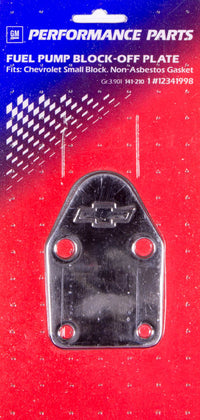 Proform Fuel Pump Block-Off Plate 141-210