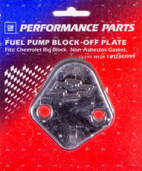 Proform Fuel Pump Block-Off Plate 141-211
