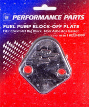 Load image into Gallery viewer, Proform Fuel Pump Block-Off Plate 141-211