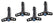 Proform Sold As One Set Of Four Pieces 440-756