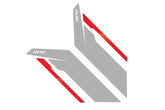 Sideburns Fender Decal Silver APR / Red Stripe APR