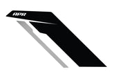 Sideburns Fender Decal Black APR / Silver Stripe APR