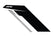 Sideburns Fender Decal Black APR / Silver Stripe APR