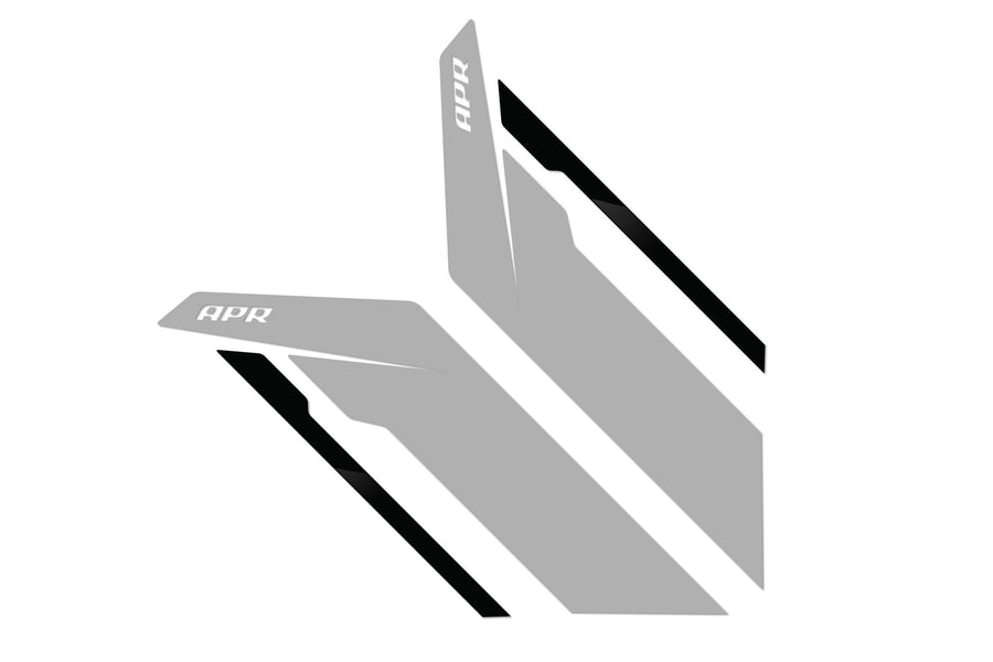 Sideburns Fender Decal Silver APR / Black Stripe APR