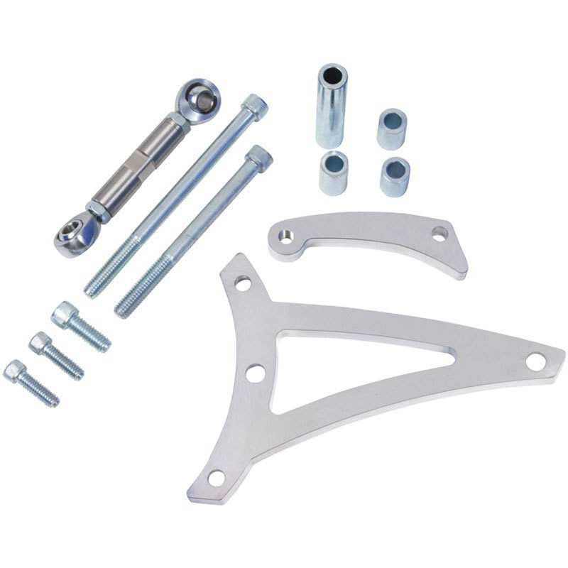 CVF Racing Pontiac alternator bracket for electric water pump, PONT-ALTBRKT-EWP