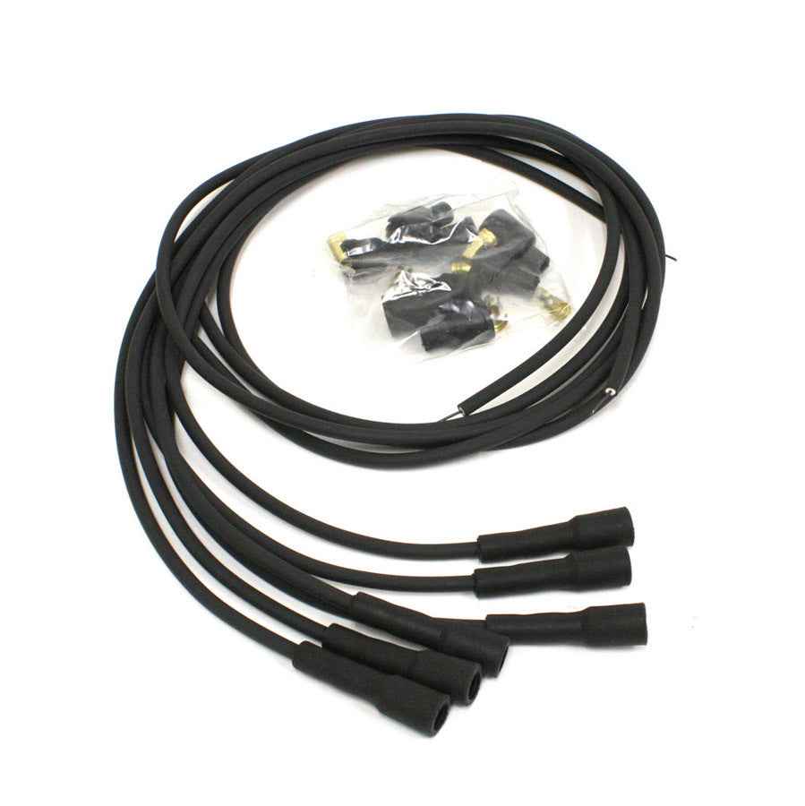 Spark Plug Wire Set 7mm Univ 6-Cyl British Black 706180