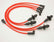 8mm Spark Plug Wire Set VW w/Male Tower Cap Red 804404