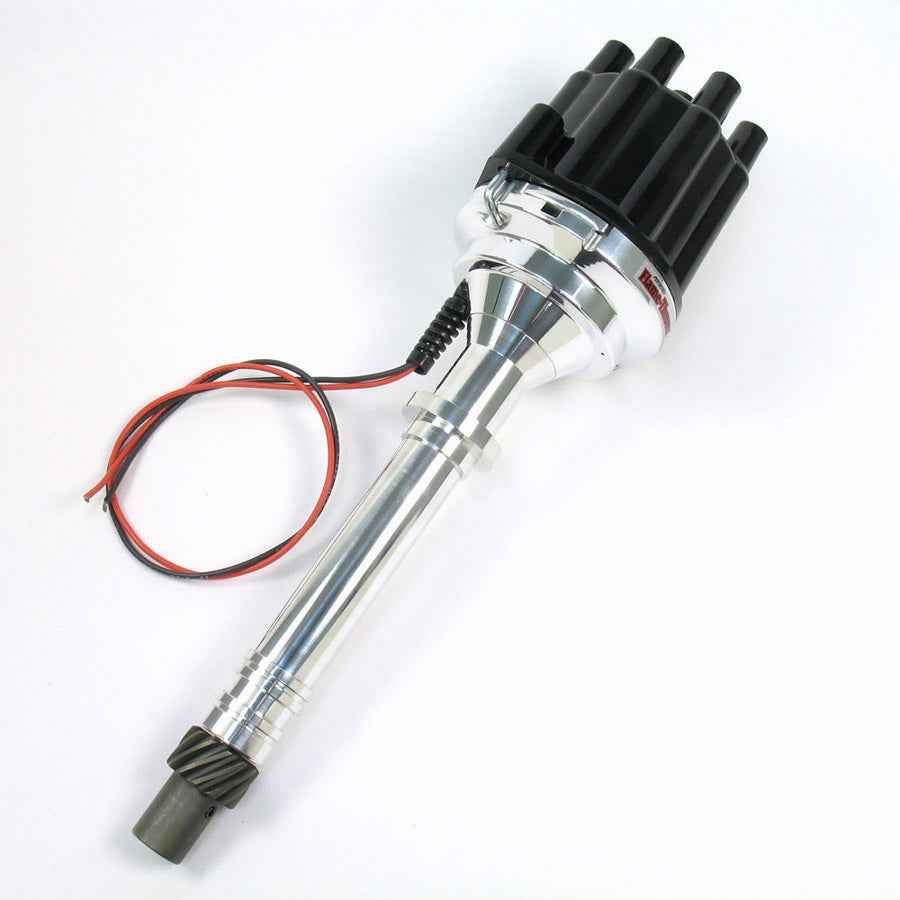 SBC/BBC Billet Dist. w/ Black Cap D100800