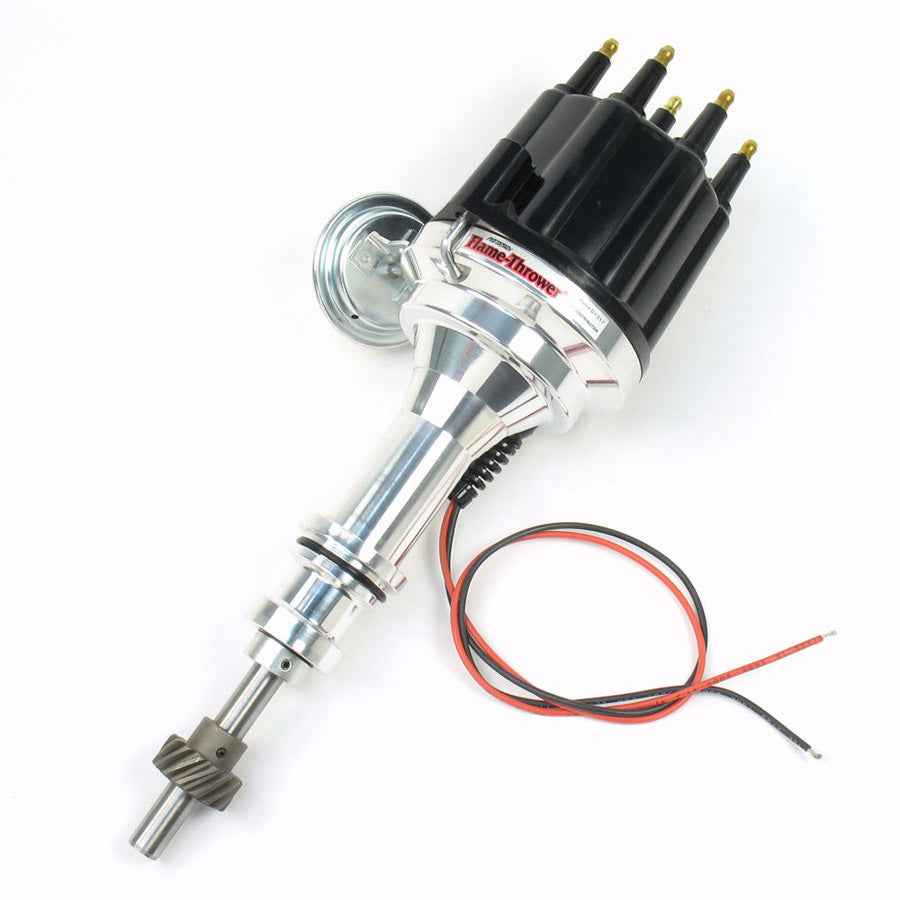 SBF Billet Distributor w/Black Male Cap D131710
