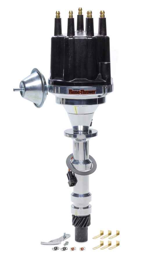 Billet Distributor Chevy 348/409 Black Male Cap D301710
