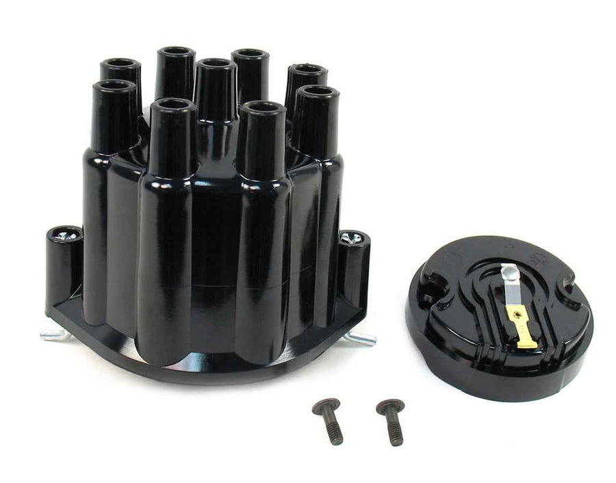 Dist. Cap & Rotor Kit - Black D600700