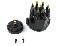 Dist. Cap & Rotor Kit - Black w/Male Tower D600710