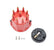 Dist. Cap & Rotor Kit - Red w/Male Tower D600711