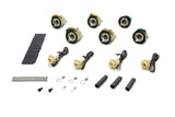Painless Wiring Headlight Socket Kit; Single Round Headlights; Incl. All Terminals/Connectors; 30350