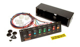 Painless Wiring 8-Switch Panel; Non-Fused; Roll Bar Mount; Use w/PN[50001]; 50202