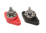 Painless Wiring 8-Point Distribution Block; Red/Black; 80116