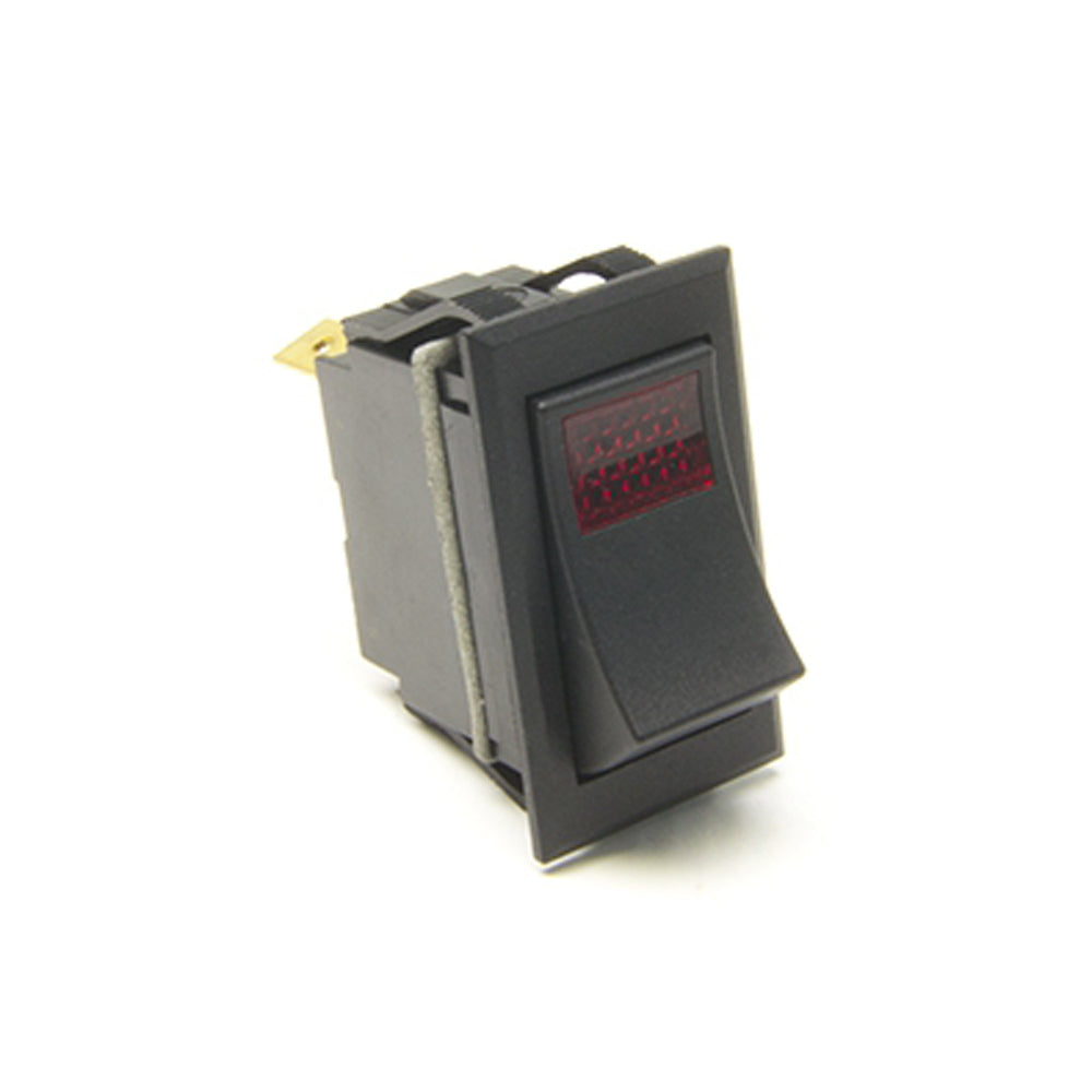 Painless Wiring Rocker Switch Red 80401